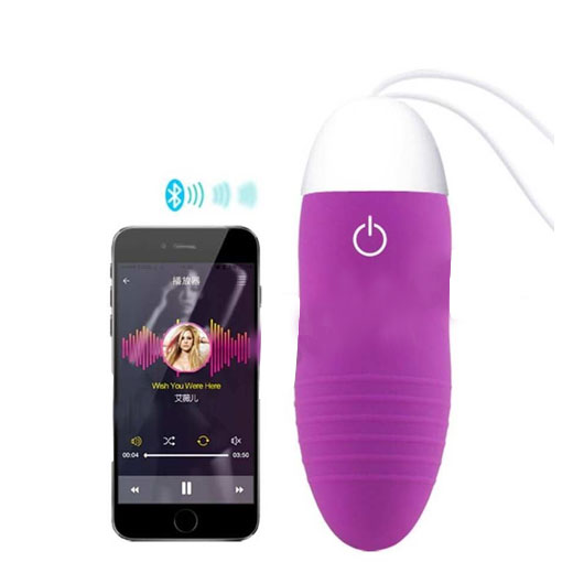 Wireless Jumping Egg Vibrator with Smart Phone Application