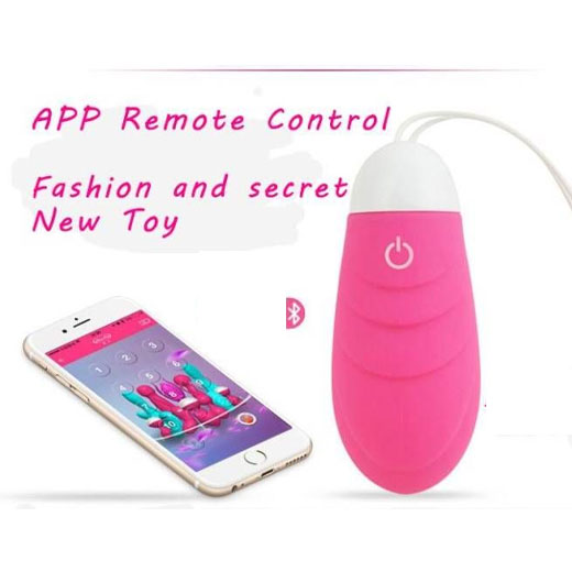 Wireless Jumping Egg Vibrator with Smart Phone Application