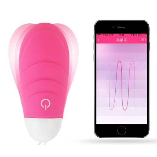 Wireless Jumping Egg Vibrator with Smart Phone Application