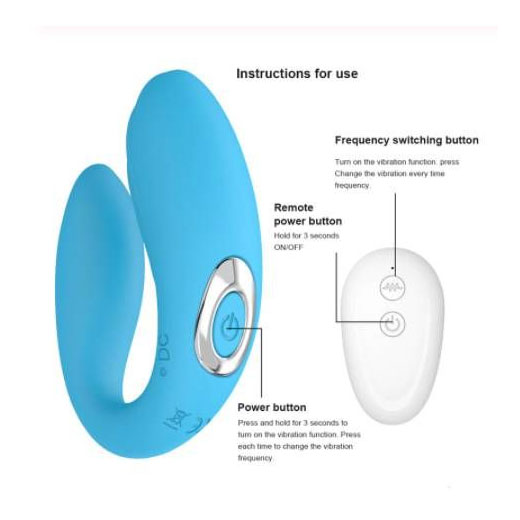 Wireless U Shape Vibrator for G Spot Clitoris