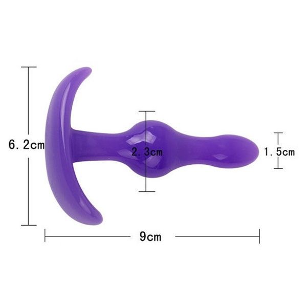 Mini Anchor Jelly Plug Single Bead