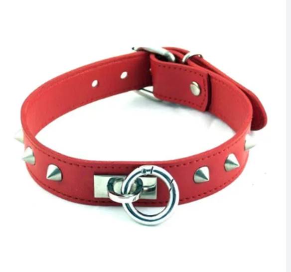 BDSM Collar With Spikes