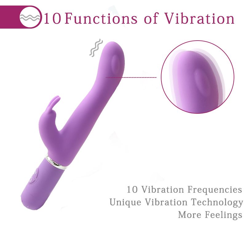 10 Speed Waterproof Rabbit Vibrator