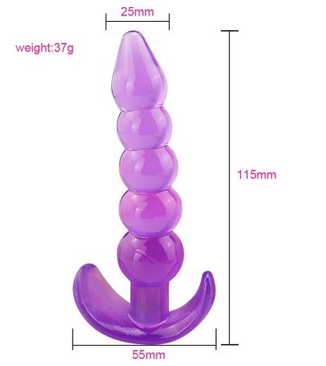 5 Beads Anal Jelly Plug