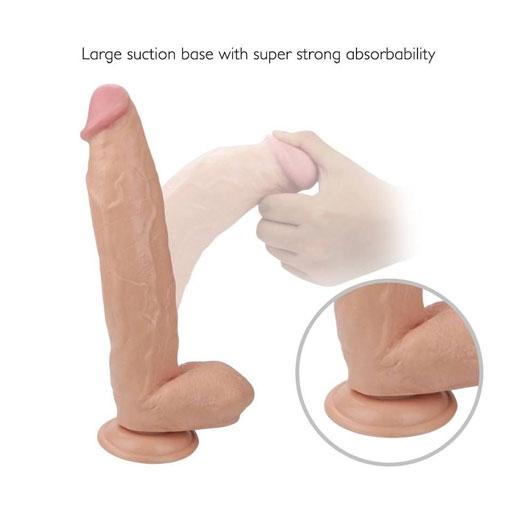 12 inch Realistic Big Dildo with Strong Suction Cup
