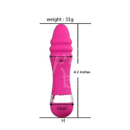 Mini Pink Vibrator Anal Massager