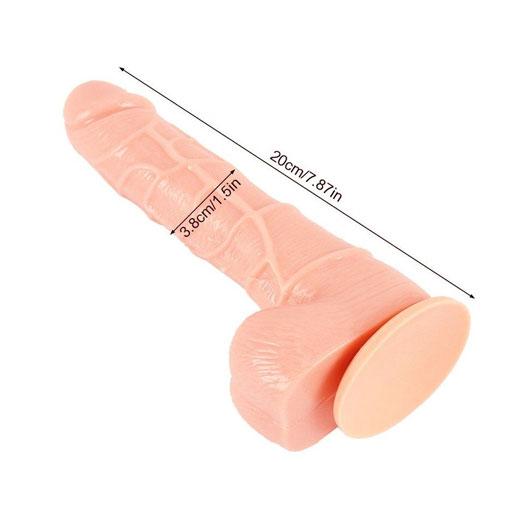 Realistic Rotating Dildo with Suction Cup