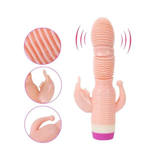 Multi-speed Triple Stimulation Clitoris G Spot Vibrator