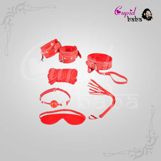 6 Piece Kit For women (Red/Black Color)
