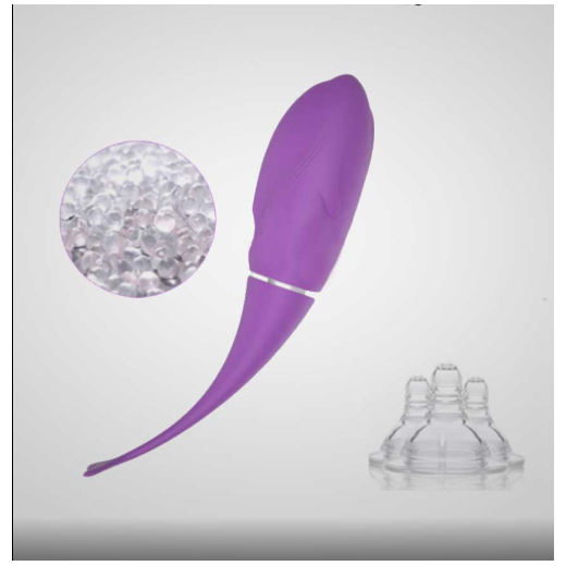 APP Controlled Dolphin Rechargeable Vibrator