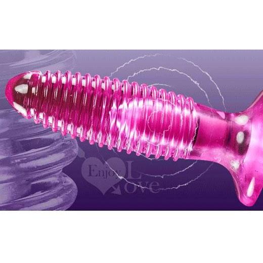 Jelly Anal Vibrating Butt Plug With Suction
