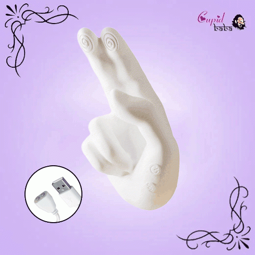 G-Spot Finger Vibrator With Magnetic USB Charger Online India