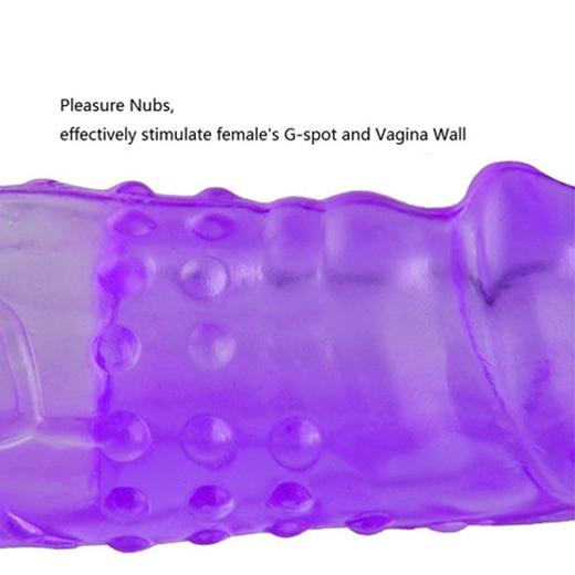 James Love Crystal Soft Penis Extender Sleeve Condom (70mm)