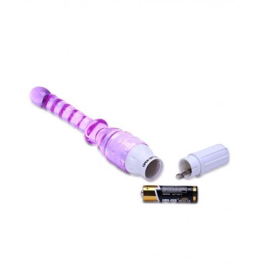 Jelly Anal Beads Vibrator Stick