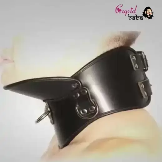 Strict Leather BDSM Posture Collar Small/Medium