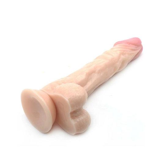 8.3 Inch Realistic Head Dildo Penis With Balls