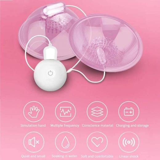 Nipple Sucker Electric Breast Enlarge Stimulator for Women