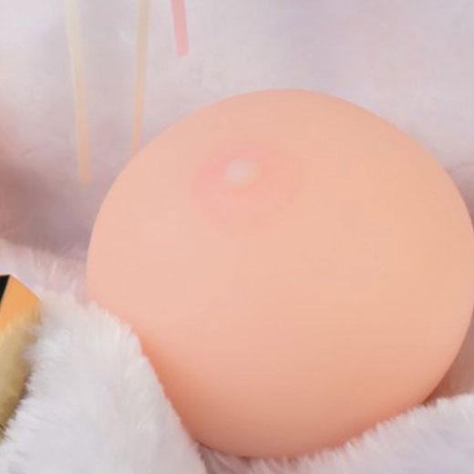 Portable Soft 3D Breast Nipple Touch Male Sex Toy