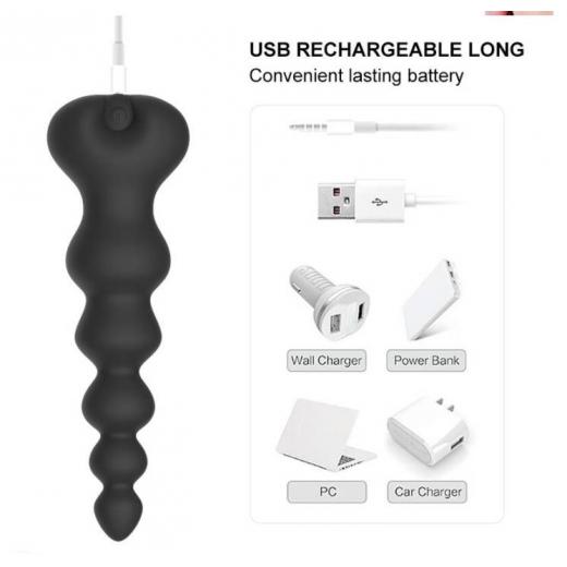 Prostate Anal Vibrating Massager with USB Recharge
