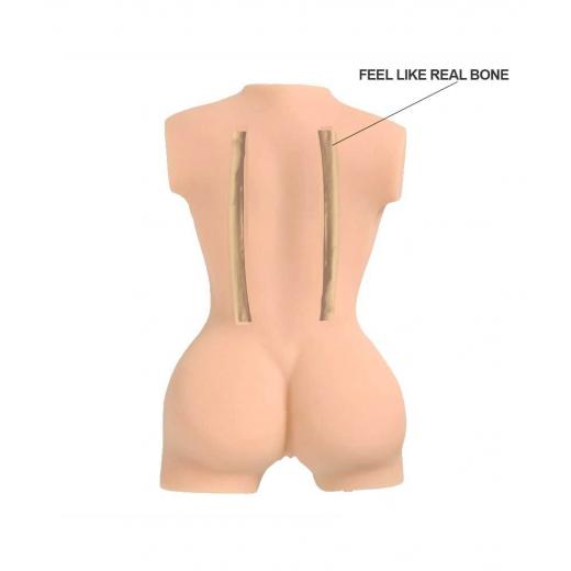 Real body 3D bone system sex Doll