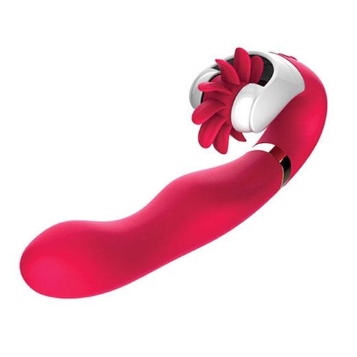 12 Speed Rotation Oral Sex Tongue Licking Toy G Spot Vibrators