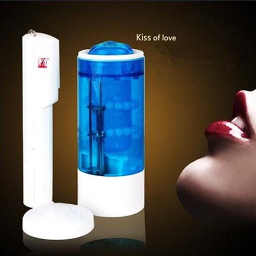 SWEET BLUE LIPS AUTOMATIC ORAL SEX MASTURBATOR FOR MEN