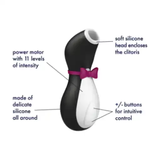 Penguin Satisfyer USB Recharge Vibrator