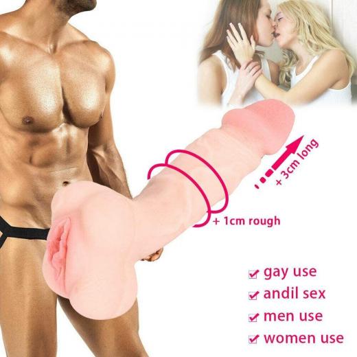 Shop realistic penis extender sleeve with attached vagina