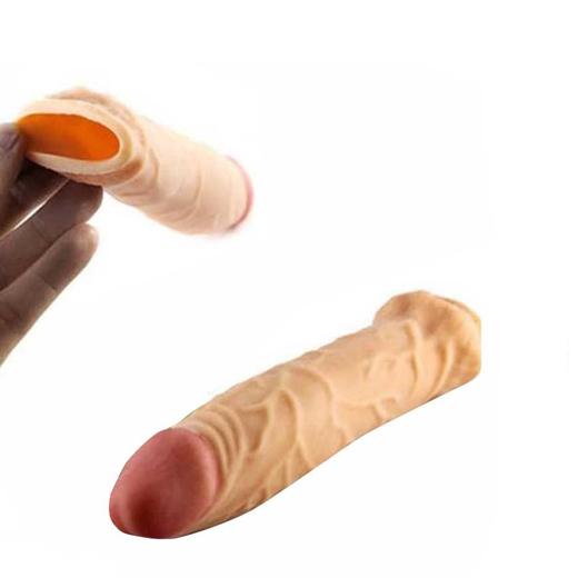 16cm Soft Silicon Penis Extender Sleeve