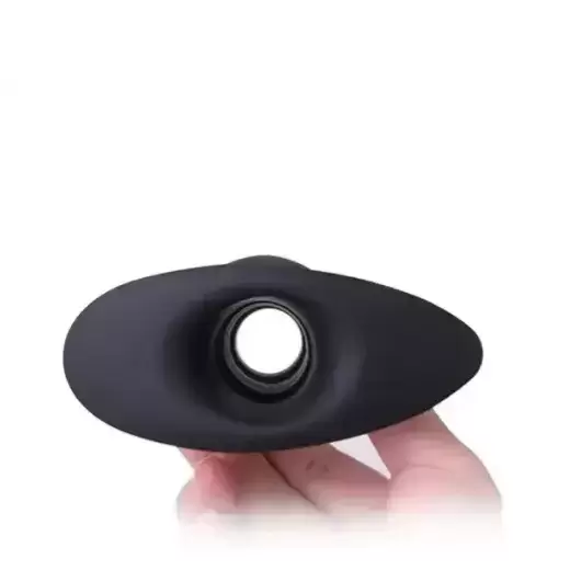 Large Soft Silicone Hollow Enema Butt Plug Prostate Massager
