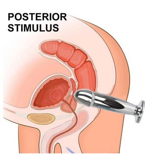 Stainless Steel Anal Sex Toys Anal Vibrators For Men Prostate Masturbator Erotic Massager for Men Butt Plug Dildo
