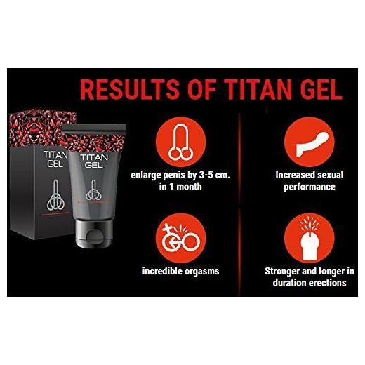 Titan Enlargement Gel 50ml + 4 in 1 Vaginal Tightening Gel