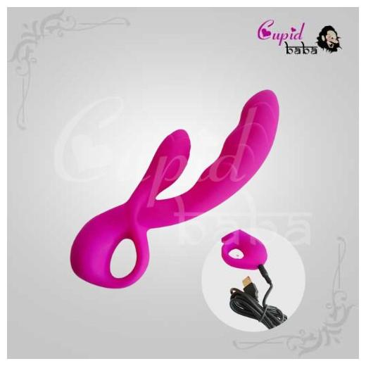 USB Rechargeable G Spot Vibrator Sex Toy For Women Multi Speeds Intelligent