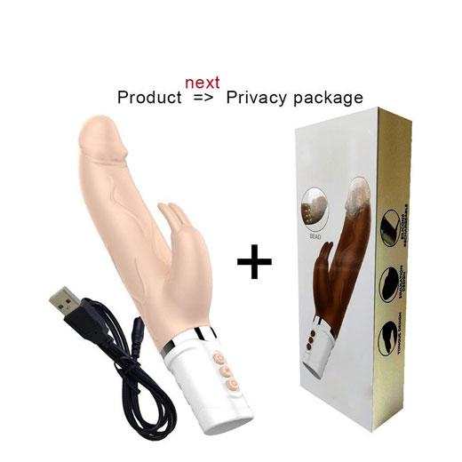 Vibrating Dildo with USB Rechargeable For women