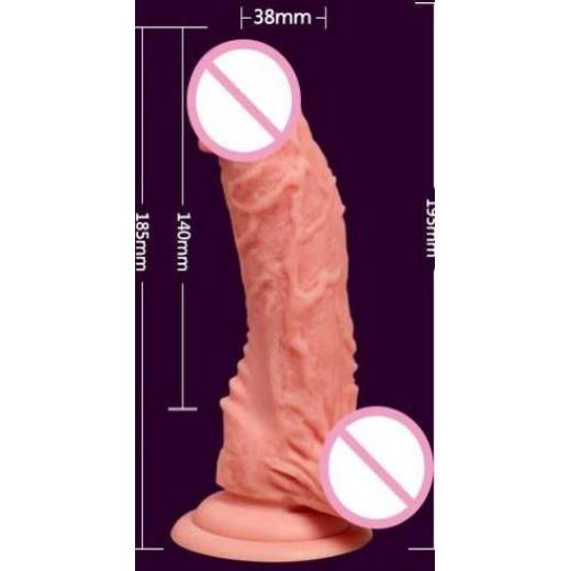 Warrior King Rechargeable Rotating Dildo