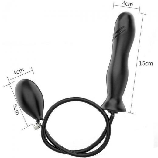 Waterproof Extra Large Inflatable Anal Butt Plug Dildo