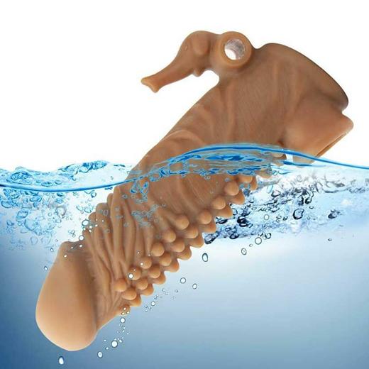Liquid Silicone Penis Sleeve with Vibration