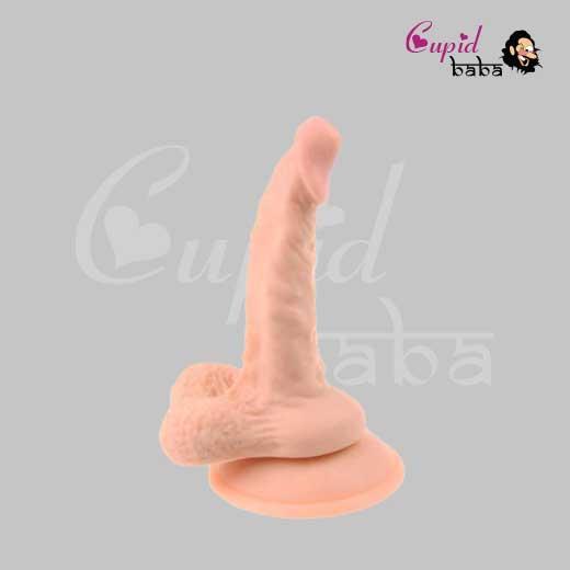 6.1 Inch Strong Suction With Balls Dildo