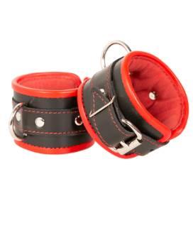 Black/Red Luxury Handcuff