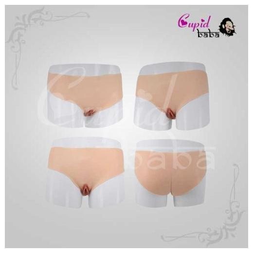 Wearable Artificial Vagina Crossdresser Male Pants Underwear
