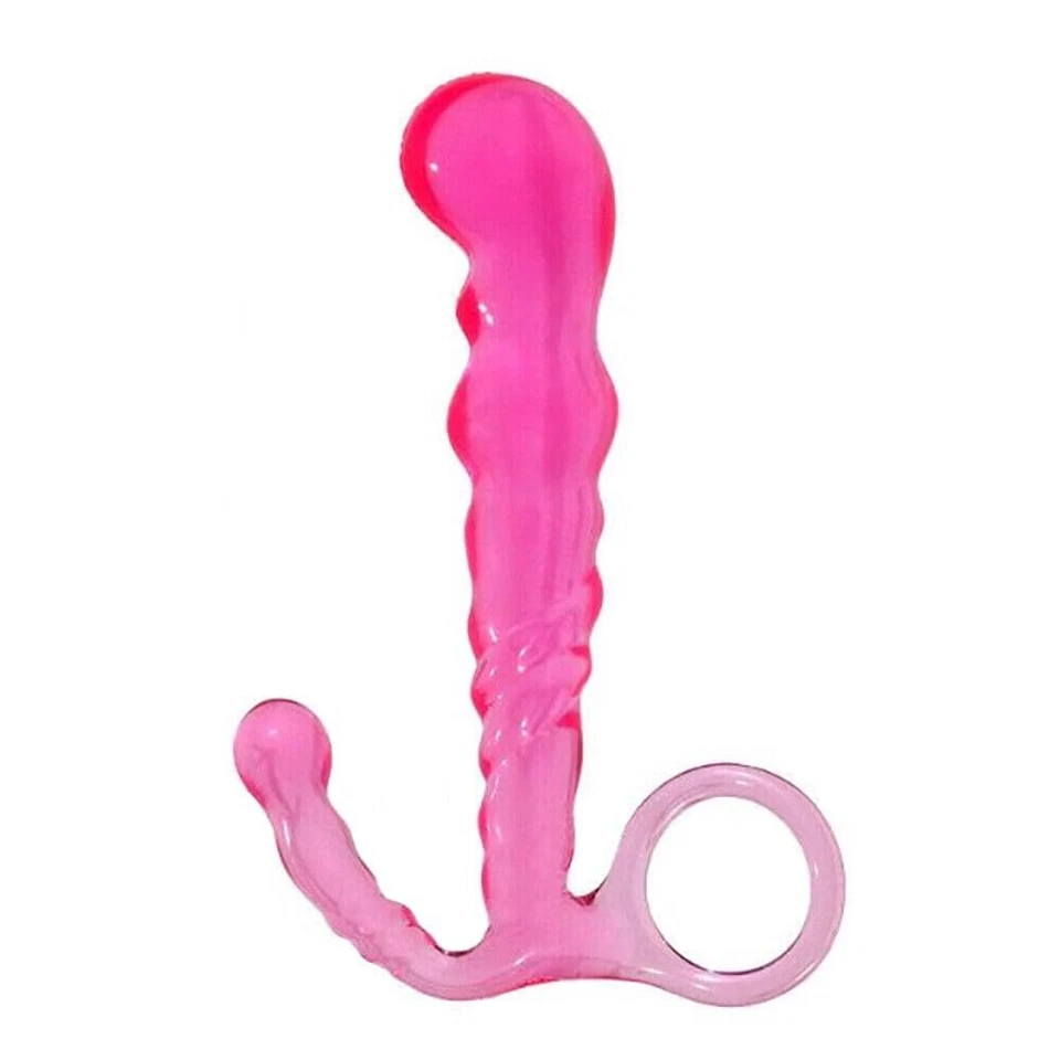 Prostate Massager Back Plug With Pull Ring