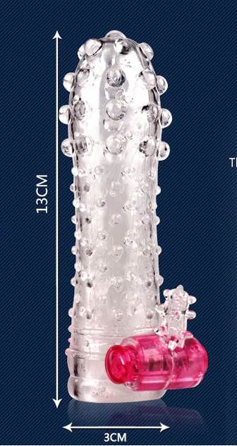 Crystal Reusable Condoms For Men with vibration