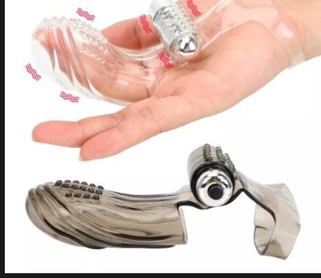 Finger Sleeve Vibrator - Female G Spot Masturbator Massager