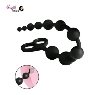 10-Beads Long G-spot Anal Butt-Plug