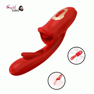 3-in-1 Lip Tongue Clit Vibrator