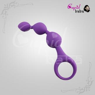 3 Level Anal Beads Silicone Anal Bead Pearl Butt Plug Sex Toy