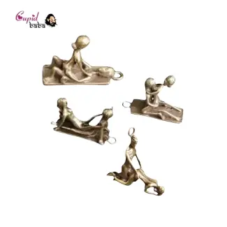 4 Pcs Sex Positions Keychain Set