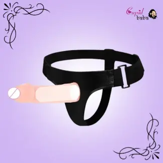6 Inch Hollow Strap on Harness Dildo