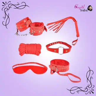 6 Piece Kit For women (Red/Black Color)