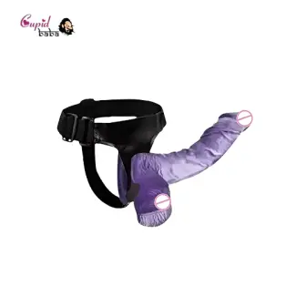 6.5 Blue Strong Suction With Balls Strap on Dildo
